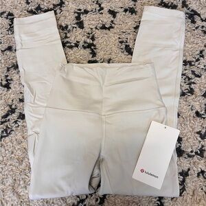Lululemon align 23” NWT bone size 2